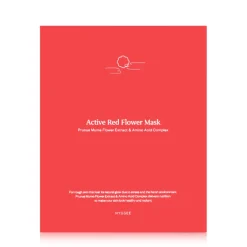 Active Red Flower Mask