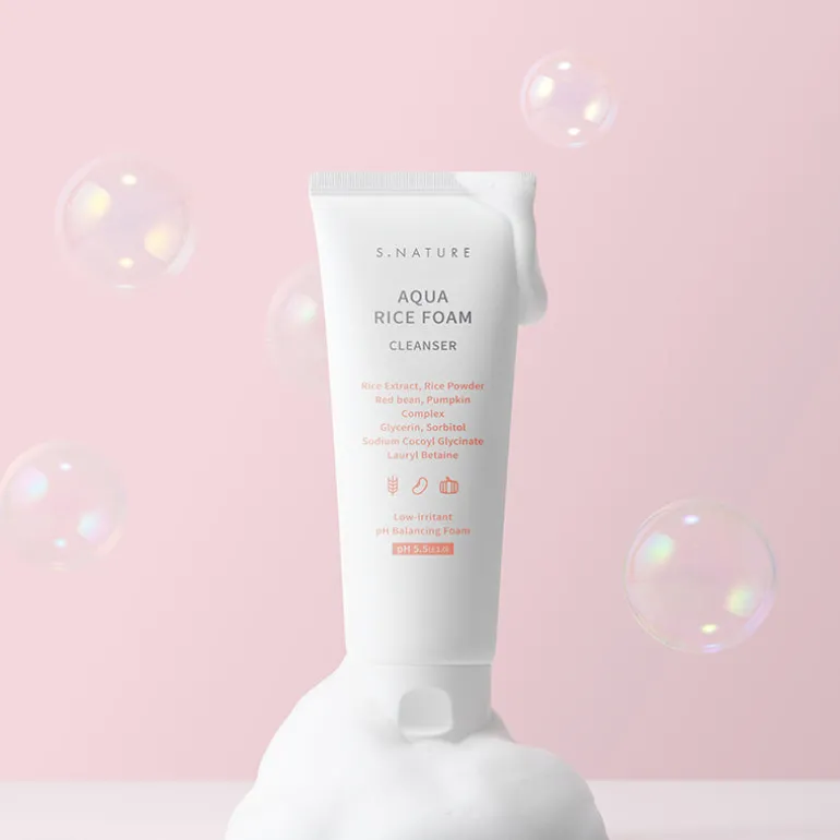 Aqua Rice Foam Cleanser