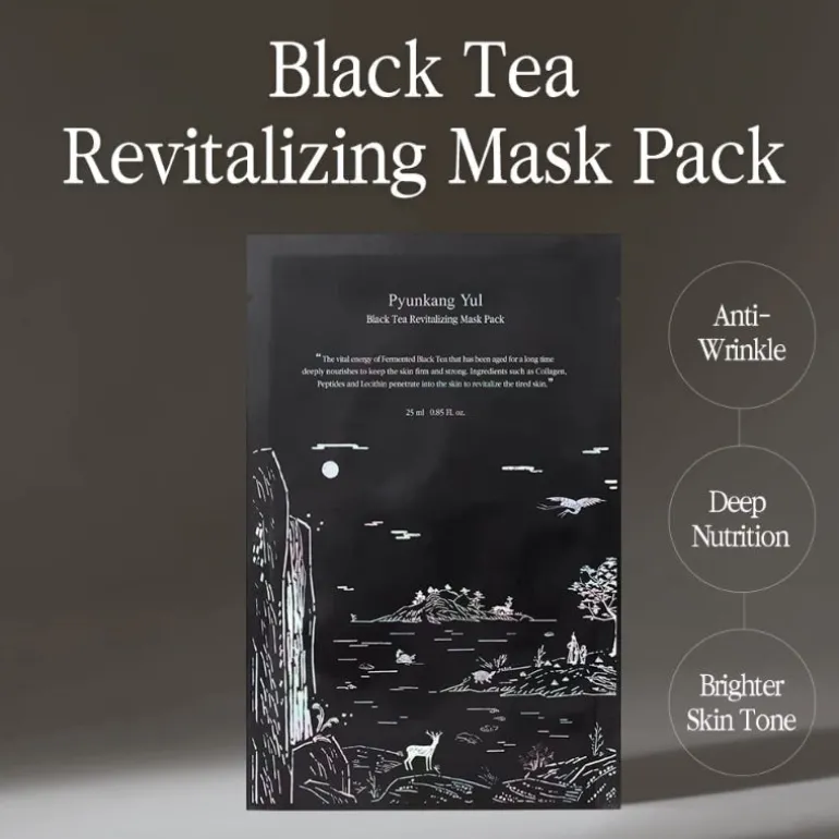 Black Tea Revitalizing Mask Pack