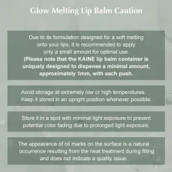 Glow Melting Lip Balm