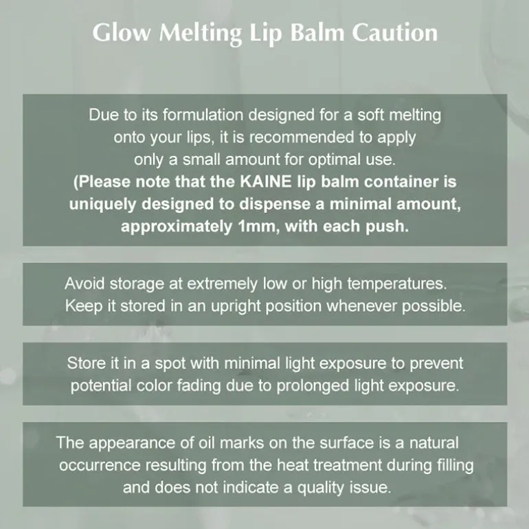 Glow Melting Lip Balm
