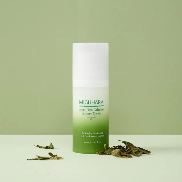 Green Tea Calming Essence Cream Origin