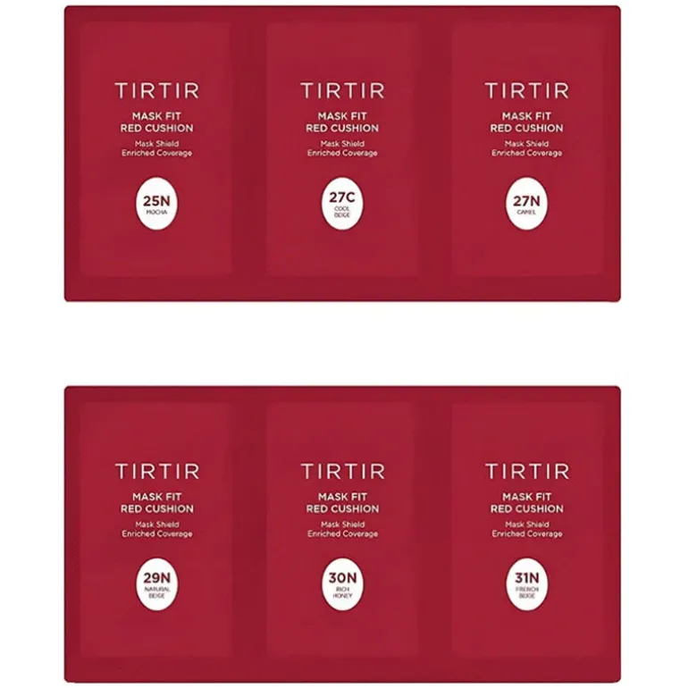 Mask Fit Red Cushion 6 Shade Trial Kit