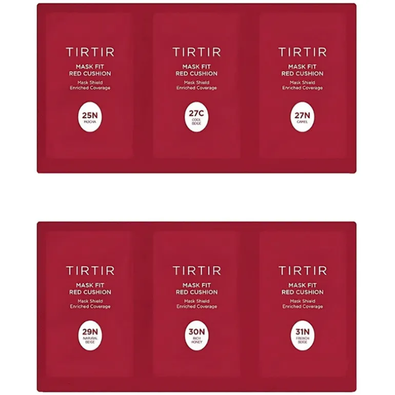Mask Fit Red Cushion 6 Shade Trial Kit