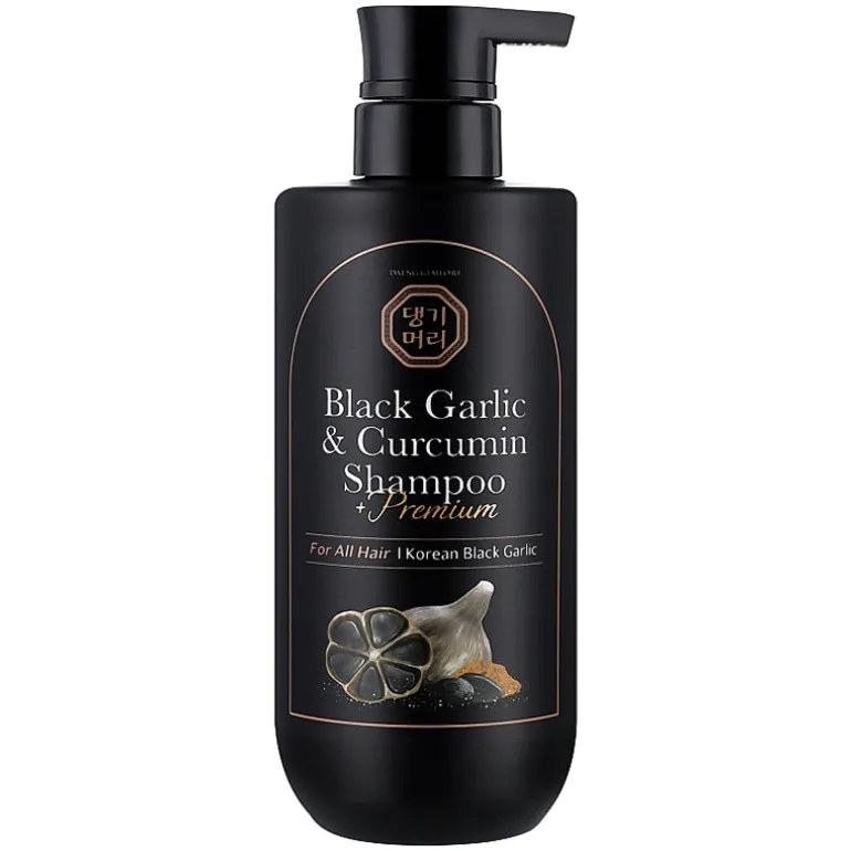 Premium Black Garlic & Curcumin Shampoo