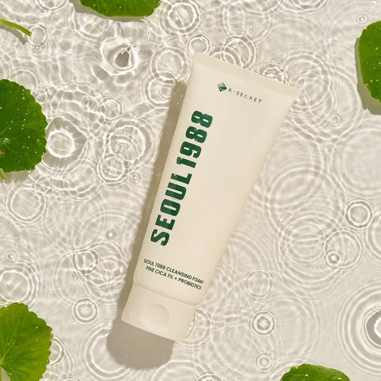 SEOUL 1988 Cleansing Foam : Pine Cica 1% + Probiotics