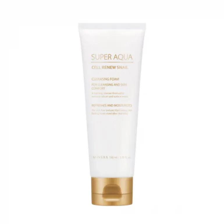 Super Aqua Cell Renew Snail Cleansing Foam