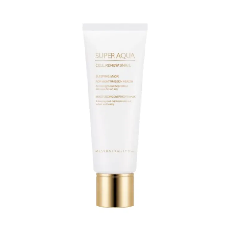 Super Aqua Cell Re Snail Sleeping Mask